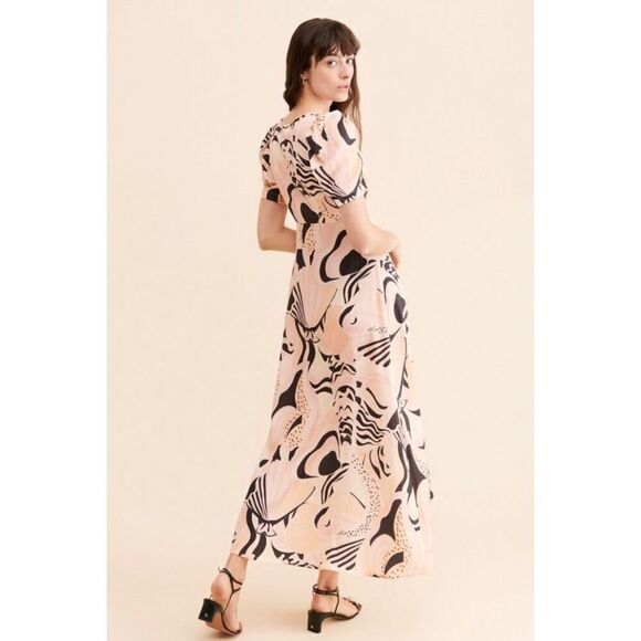 Untitled in Motion Anotia Printed Dress Size L - Picture 4 of 10